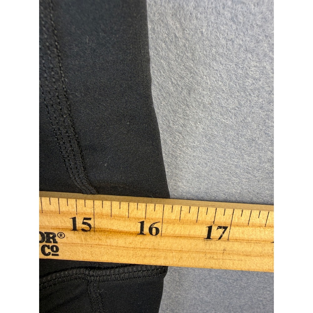 Halara Black High Waisted Flare Leggings Yoga Pants Womens XL Regular - Picture 3 of 5